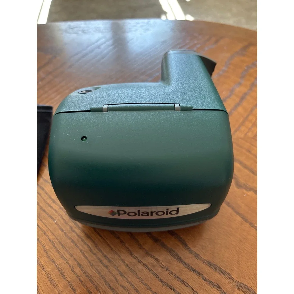 Polaroid OneStep Express Hunter Green 600 Instant Film Camera with Case As Is